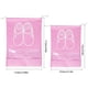 thumbnail image 3 of Inteprter Bolsa impermeable para ropa y zapatos, bolsa de almacenamiento de viaje práctica, bolsas organizadoras portátiles de nailon, bolsa Almacenamiento y organización del hogar rosado pequeña, 3 of 6