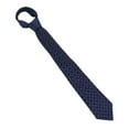 thumbnail image 2 of Corbata de traje Corbata de hombre Corbata azul marino de alta densidad Corbata azul Rendimiento de primer nivel Jadeshay  A, 2 of 8