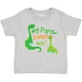 thumbnail image 3 of Inktastic My Papaw Loves Me Dinosaur Boys Toddler T-Shirt, 3 of 5