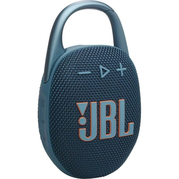 Restored JBL Clip 5 Ultra-Portable JBL Clip 5- Ultra-Portable Waterproof & Dustproof Bluetooth Speaker Big Pro Sound with Punchy bass Integrated Carabiner Up to 12 Hours of Play (Blue) (Refurbished)