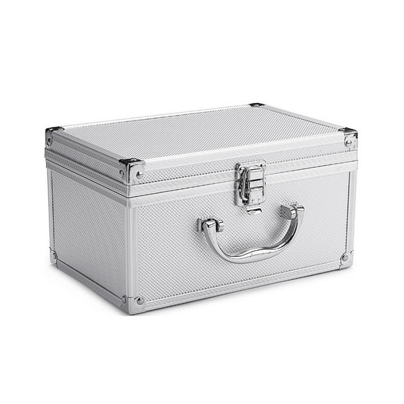 Hweilai Aluminum alloy portable lightweight carrying case display case with sponge lining