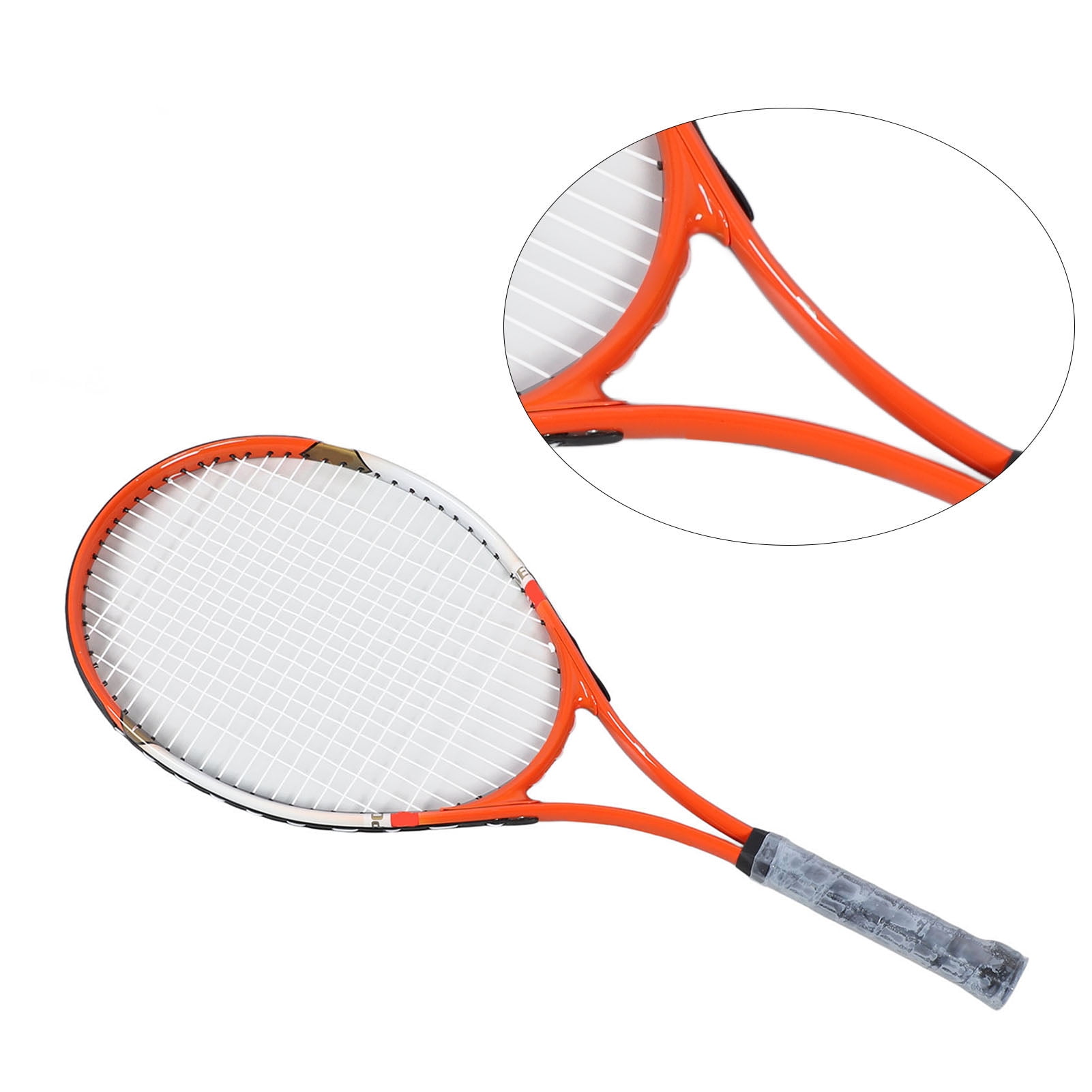Riousery 27 Inch Tennis Racket for Adults Teens Aluminum Alloy Recreational Racquet with Bag, Red (27 inches / 68.58 cm)