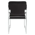 thumbnail image 5 of National Public Seating 8600 Padded Signature Stack Chairs, Black/Chrome, Set Of 2 Chairs, 5 of 8