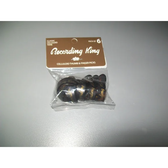 Recording King Medium Thumb Picks (6)