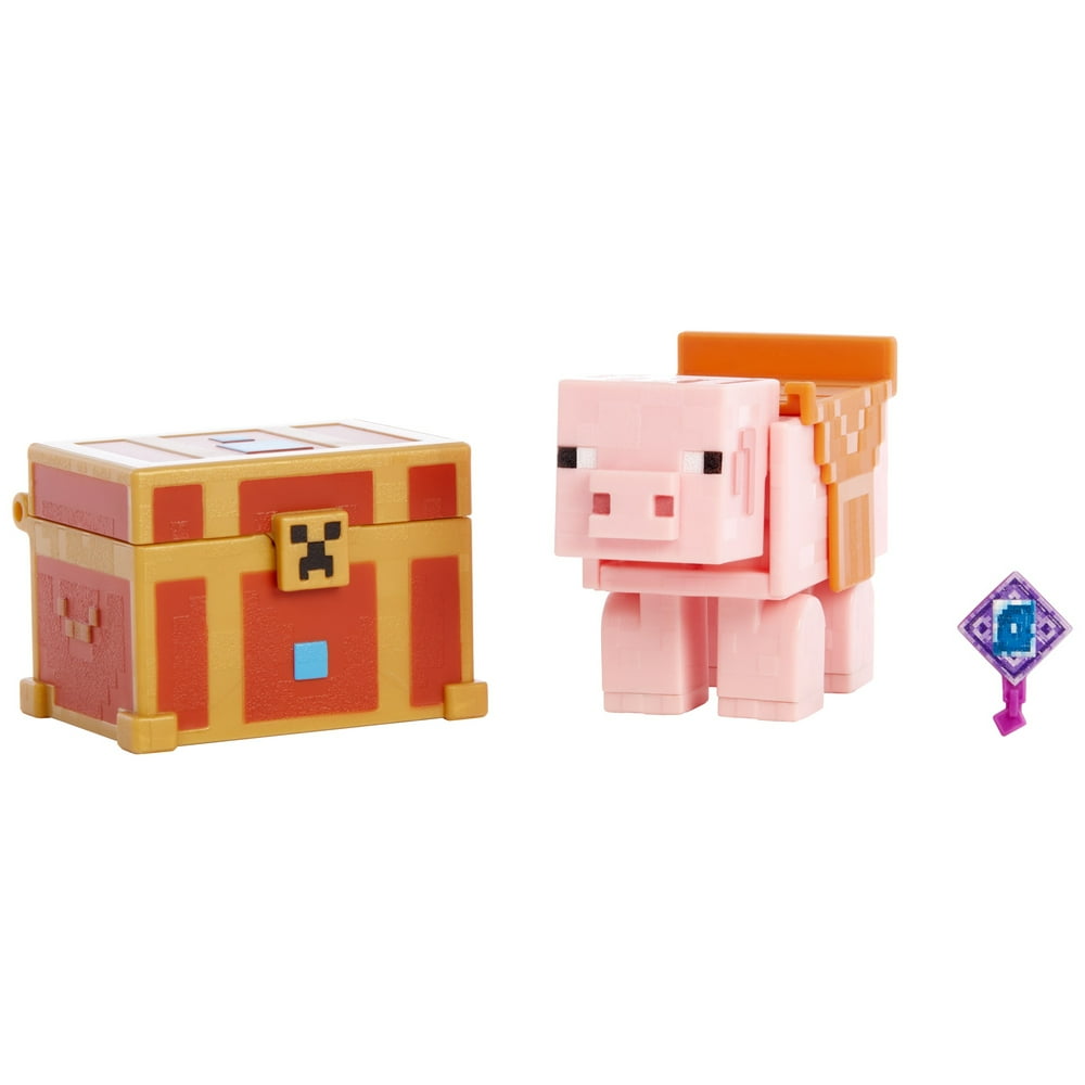 Minecraft Dungeons 3.25In Collectible Battle Figure and Accessories