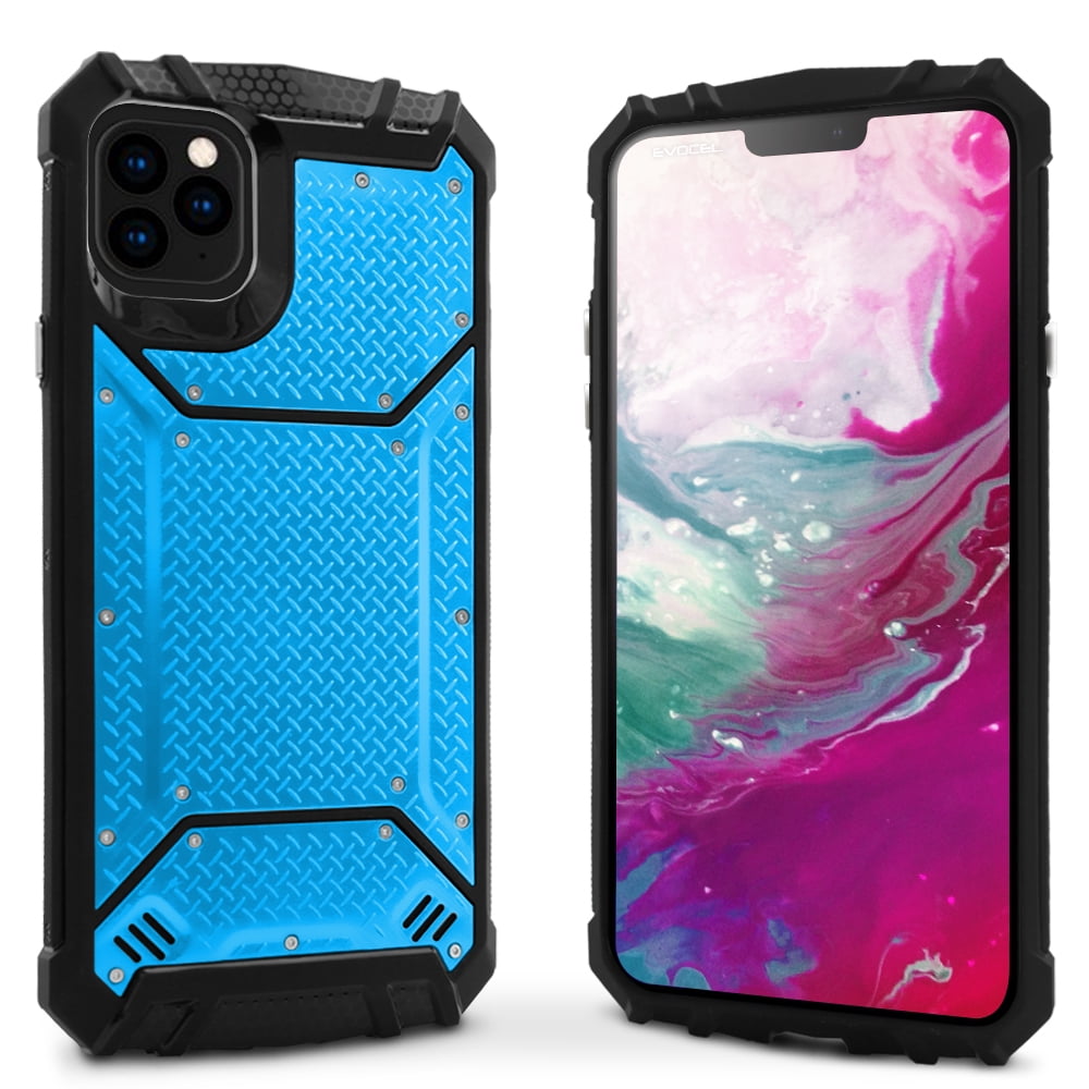 iPhone 11 Pro Max Case, Evocel [Metal Plates] Back] Magnext