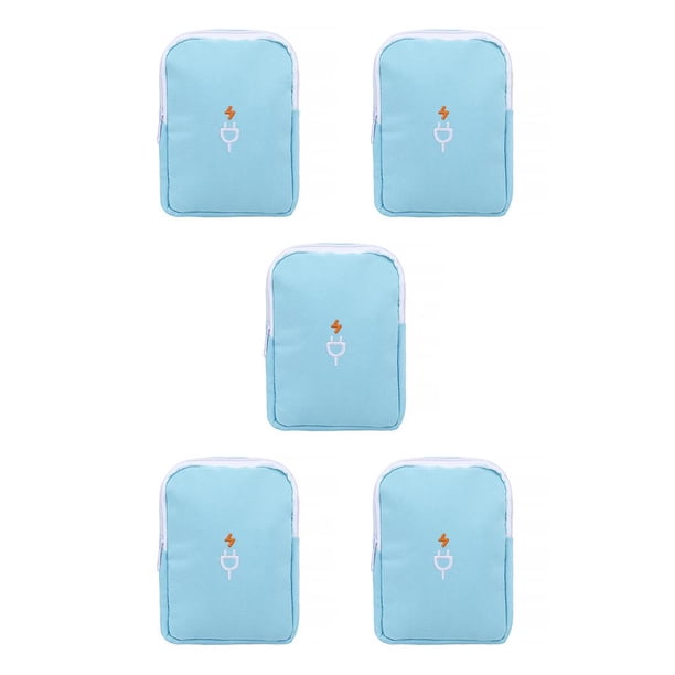 Naiovety Cable de carga para teléfono móvil Misceláneas Bolsa de almacenamiento Organizador Bolsa con cremallera Type1 NO1 Naiovety CBP008644