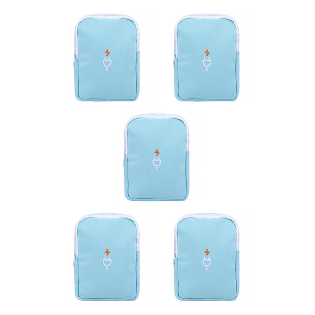 Naiovety Cable de carga para teléfono móvil Misceláneas Bolsa de almacenamiento Organizador Bolsa con cremallera Type1 NO1 Naiovety CBP008644