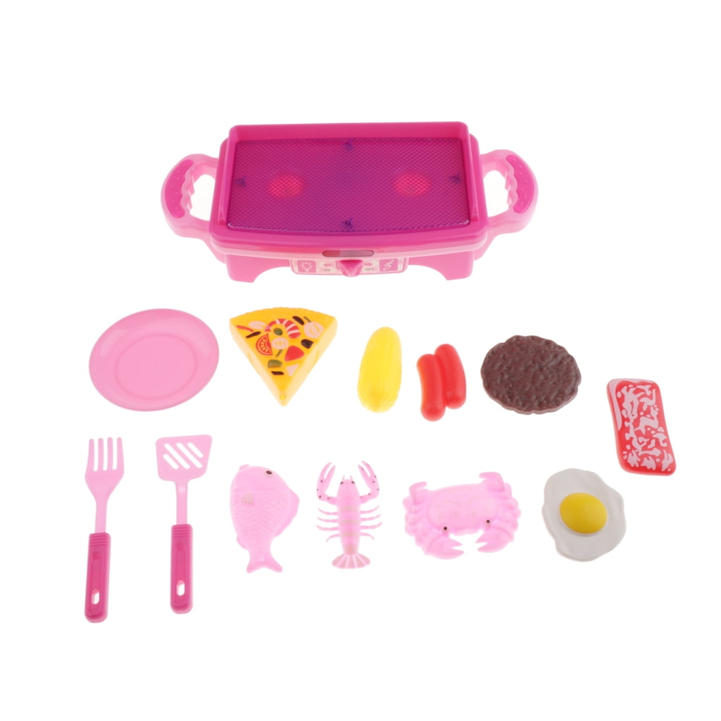 MagiDeal 8 Pieces Pizza Pretend Play Food Set Kictchen Play Food Toy Plastic 