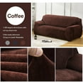 thumbnail image 5 of Velvet Sofa Slipcover Stretch Couch Covers for 3 Cushion Couch Thick Soft Sofa Cover Furniture Protector Couch Covers for Pet ,Form Fit Couch Slipcover, 5 of 8