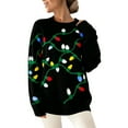 thumbnail image 4 of Winter Sweaters for Women Cozy Sweater Coat For Holiday Celebrations For Family Gatherings And Festive Events Ugly Christmas Sweaters, 4 of 9