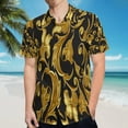 thumbnail image 5 of High Quality Hawaiian Shirts for Men Short Sleeve Aloha Beach Shirt Floral Summer Casual Button Down Shirts Blouses Z35MBN, 5 of 7