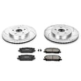 thumbnail image 3 of PowerStop Front Z23 Evolution Sport Carbon-Fiber Ceramic Brake Pad and Drilled & Slotted Rotor Kit Fits: LEXUS TOYOTA Select Models K196, 3 of 10