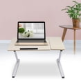 thumbnail image 1 of Bureau Support pour Portable, Hauteur Ajustable, Pliable Facile à Ranger, Planche de Lecture Inclinée, Tapis de Souris Indépendant, 1 of 7