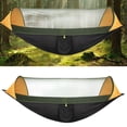 thumbnail image 3 of Hamaca de Sacos de Dormir, Hamaca para acampar, Resistencia a la Lágrima Transpirable 114.2x55.1in Acampando Mochileros de Serverismo para Mamá Papá Adolescente para viajes al, 3 of 7