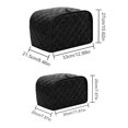 thumbnail image 2 of Dust cover for toaster, Toaster cover, Cover for 2/4-slot Toaster grey M, 2 of 5