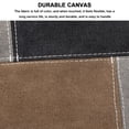 thumbnail image 4 of Bolso grande de lona para mujer, bolso de hombro informal con cremallera y bolsillo para viajes, playa, trabajo, compras, 4 of 8