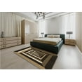 thumbnail image 5 of Ahgly Company Machine Washable Indoor Rectangle Transitional Midnight Gray Area Rugs, 7' x 10', 5 of 7
