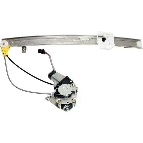 Window Regulator Compatible For 2006-2007 Jeep Liberty Rear, Left Driver Power With Motor