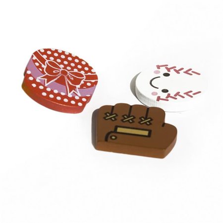 

RM010-B Colorful Life-2 - Refrigerator Magnets - Animal Magnets (Set of 3)