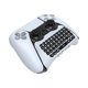 thumbnail image 1 of Sywqhk Teclado inalámbrico de 3,5 mm Bluetooth 3.0 Controlador Chat Pad para Sony PS5 Gamepad, 1 of 9