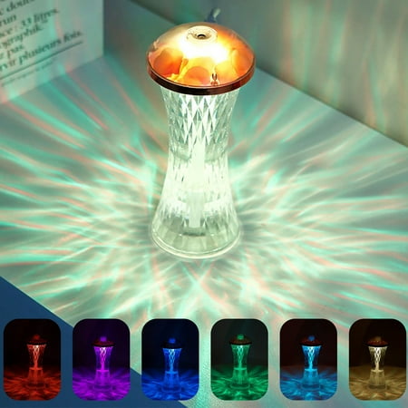 

Gnmfd USB Humidifier with Colorful Large Capacity 320ML Quiet Cool Mist Humidifier for Bedroom and Office Plants Easy To Clean Clear