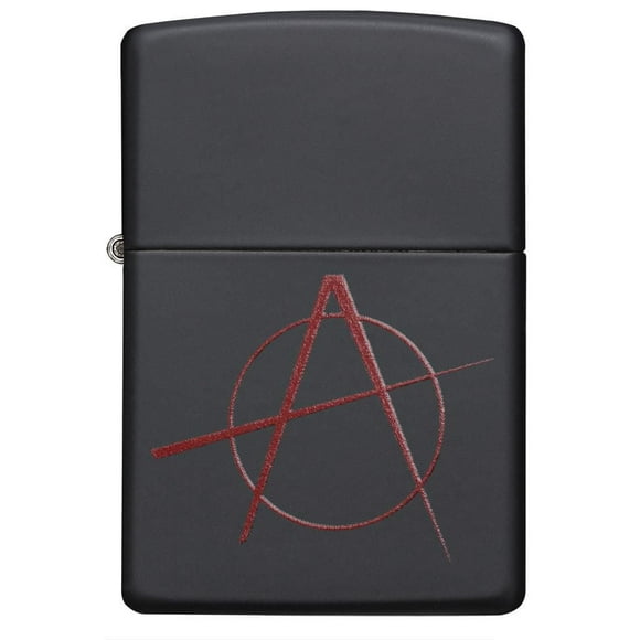 Zippo Anarchie Noire Mate (20842)