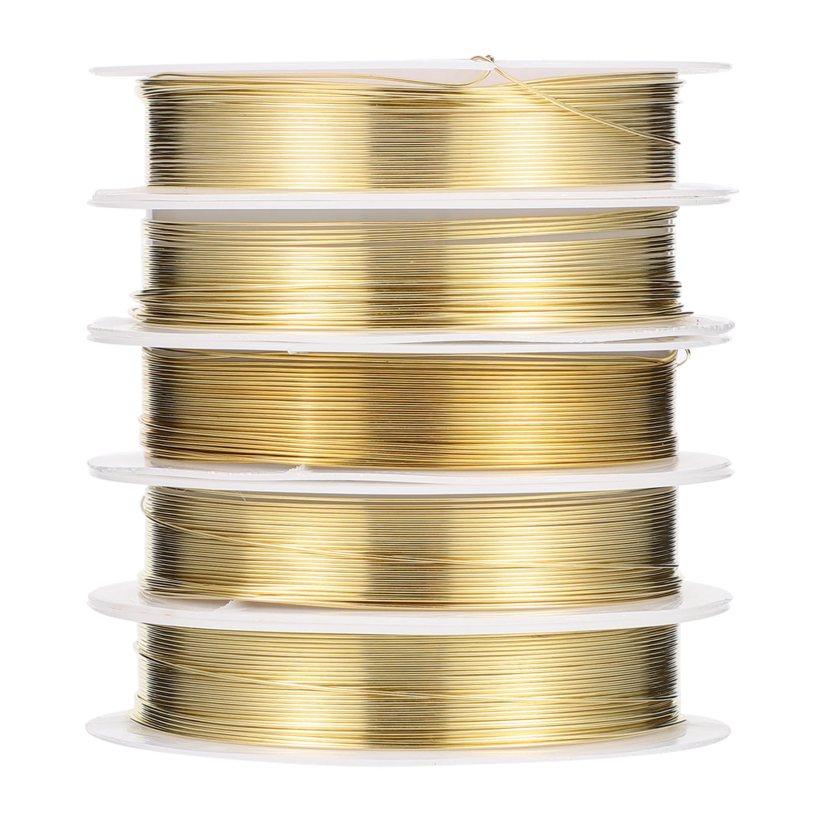 5 Rolls DIY Craft Copper Wires Handmade Crafting Copper Wire for