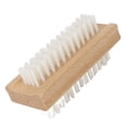 thumbnail image 2 of Cepillo de uñas de doble cara para limpieza de cutículas de uñas de manos y pies, cepillo de madera para manicura y pedicura., 2 of 14