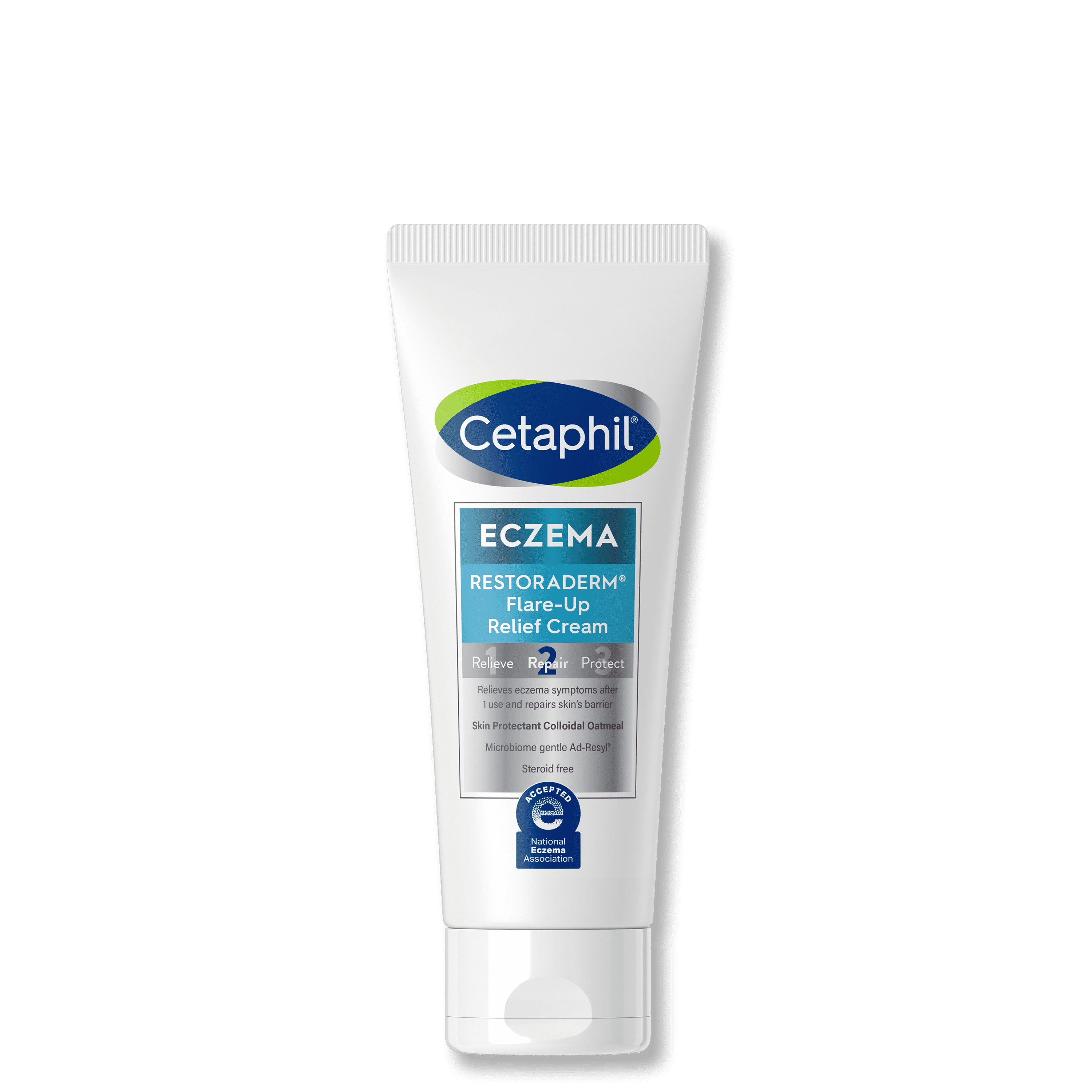 Cetaphil Eczema Flare-Up Relief Cream for Eczema Prone Skin, 8 oz, 48-Hr Hydration