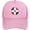 Pink, variant on Flag of Dominican Gerbera Daisy Flower Mesh Hats Foam Trucker Hat Snapback Adjustable Size