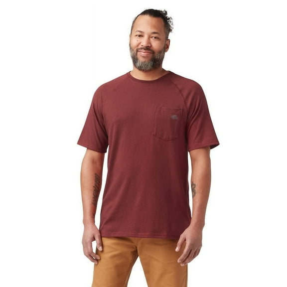 Dickies Men's Cooling Short Sleeve Pocket T-Shirt Moisture Wicking Breathable Work Tee Durable Cotton Blend Comfort Fit for Everyday Wear