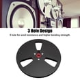 thumbnail image 4 of 1/4 7 Inch Empty Tape Reel, Aluminum Alloy Recording Takeup Reel with 3 Holes, Universal Open Reel Sound Tape Empty Reel for Reel to Reel Tape Recorder, Opening Machine Part, 4 of 7