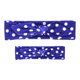 thumbnail image 2 of Turbante estampado para bebé, conjunto de diadema con orejas de conejo y accesorios para el cabello (lunares azul rey), 2 of 5