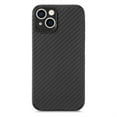 thumbnail image 6 of ELEHOLD for iPhone 13 Pro Max Slim Thin Case Fiber Pattern Full Body Protection Shockproof Anti-Fingerprint Anti-Scratch Protective Case 6.7 inch,Black, 6 of 8