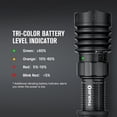 thumbnail image 4 of Olight Warrior X4 Lithium Ion 2600 Lumens LED Flashlight, Matte Black, WARRIORX4MTBK, 4 of 9