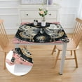 thumbnail image 2 of Acheng Butterflies Moon Stars Square Table Cover 100% Polyester Fiber 52*52, 2 of 8