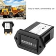 thumbnail image 1 of DC12-36V Hour Meter for Truck Boat Car Tractor, High Reliability, Easy to Install & Use, Determines Oil Change Interval, Wide Operating Range, 1 of 7