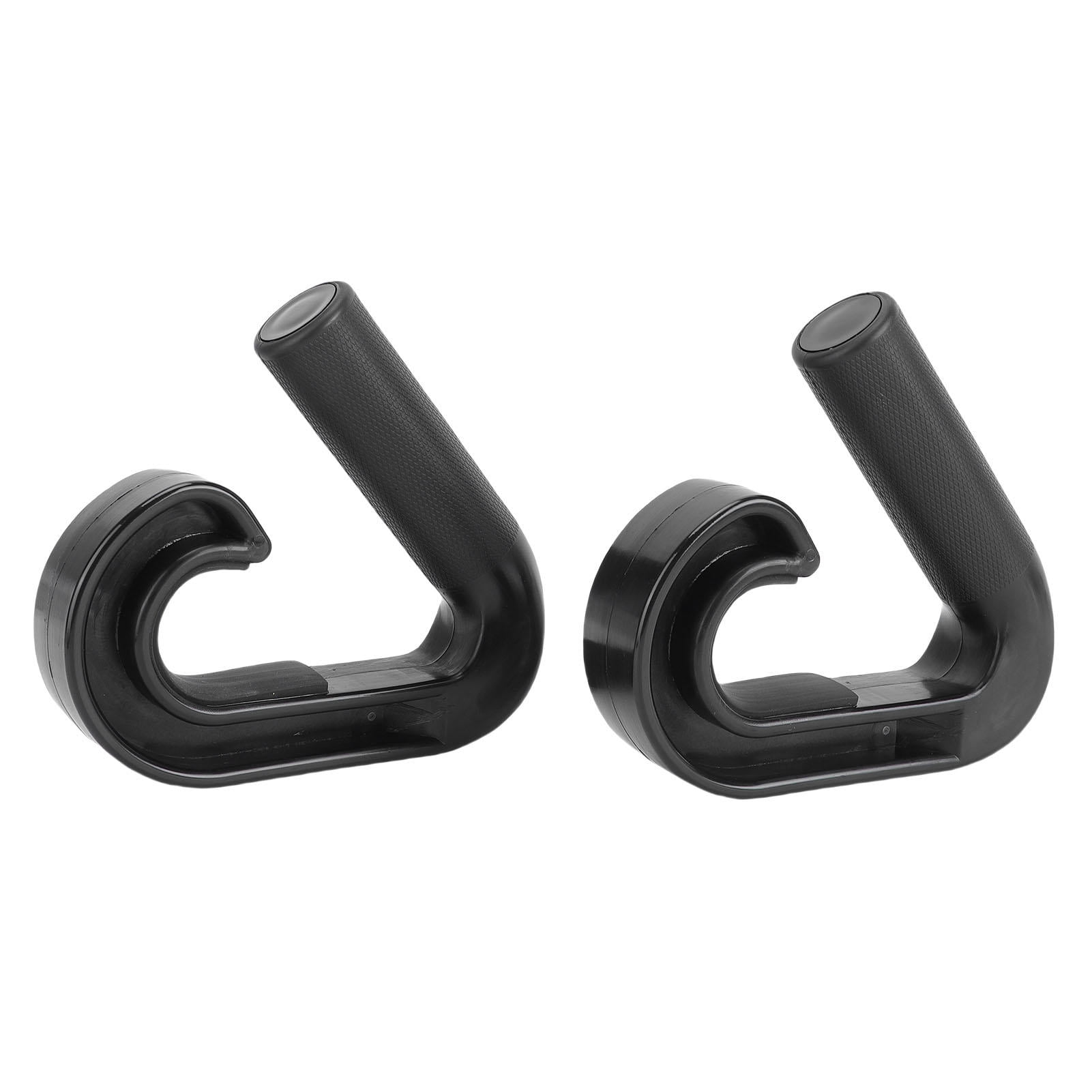 YAHHU 2-Pack Ergonomic Pull‑Up Bar Handles – Non‑Slip, Multi‑Use Hooks for Barbell, Pull‑Ups, Rows & Core Training – 6.3” Wide, 6.69” Long, 2.36” High