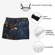 thumbnail image 3 of Fotbe Elegant Gold Scrollwork Calzoncillos Tipo Boxer con Bolsa de Soporte Total para Hombre, X-Temp Fresco, Transpirable y de Secado Rápido-X-Large, 3 of 5