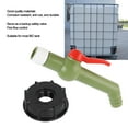 thumbnail image 3 of Adaptador de Grifo de Tanque de Ibc, Suministros de Jardín de 60 mm de Entrada de DiáMetro Tanques de Agua Tanques de Agua Conector de Válvula Dranado de Dreneze paraeite Por, 3 of 7