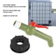 thumbnail image 3 of Adaptador De Grifo De Tanque IBC, Conector De Válvula De Tanques De Agua, Reemplazo A Tope, Drenaje De Diámetro De Entrada De 60 Mm Con Tapón De Rosca Para Combustible Para, 3 of 7