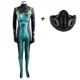 thumbnail image 3 of Máscara de cosplay de Viper del juego Valorant, accesorios para disfraz, mono de licra con estampado 3D, peluca, disfraces de Halloween, 3 of 5