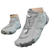 OYEDENS Womens Minimalist Trail Running Barefoot Shoes Wide Toe Zero Drop Hiking Sneakers for Women Men