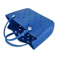 thumbnail image 1 of Panier de Plage, Sac de Piscine, Sac Fourre-Tout de Plage Durable Sécuritaire en Matériau EVA Multifonction Gain de Place Portable Conception à Trous Ronds Grand Sac de Plage, 1 of 8