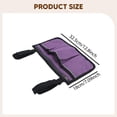 thumbnail image 6 of Wheelchair Side Bag Armrest Storage Pouch Organizer Zippered Design for Seniors and Mobility Walkers Use, 6 of 6