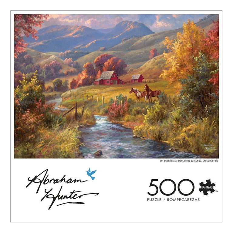 Buffalo Games Abraham Hunter 500-Piece Jigsaw Puzzle photo 3