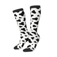 thumbnail image 2 of Cow Spots Print Knee High Socks for Women Long Leg Warmers Socks, 2 of 7