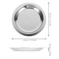 thumbnail image 5 of FENGGUIQU Set of 6 Stainless Steel Wine Glass for Desktop , Simple and Stylish Design, 5 of 6