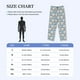 thumbnail image 4 of Balery Funny Cute Healthy Teeth Pantalones de pijama para hombre, pijama ultraligero, pantalón de descanso-X-Large, 4 of 6
